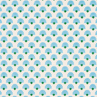 Schumacher Bellini Indoor/Outdoor Lagoon Fabric 83050