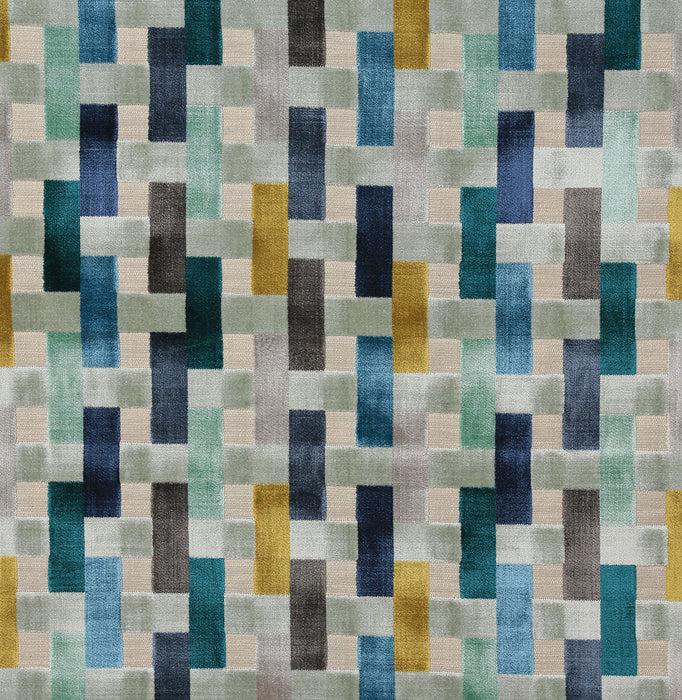 Pindler Almelo Peacock Fabric 8305