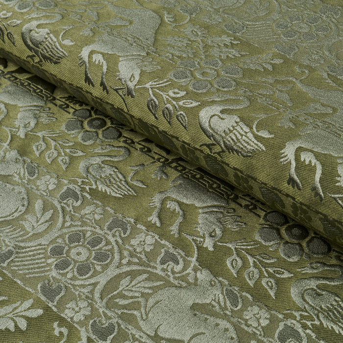 Schumacher Animali Moss Fabric 83123