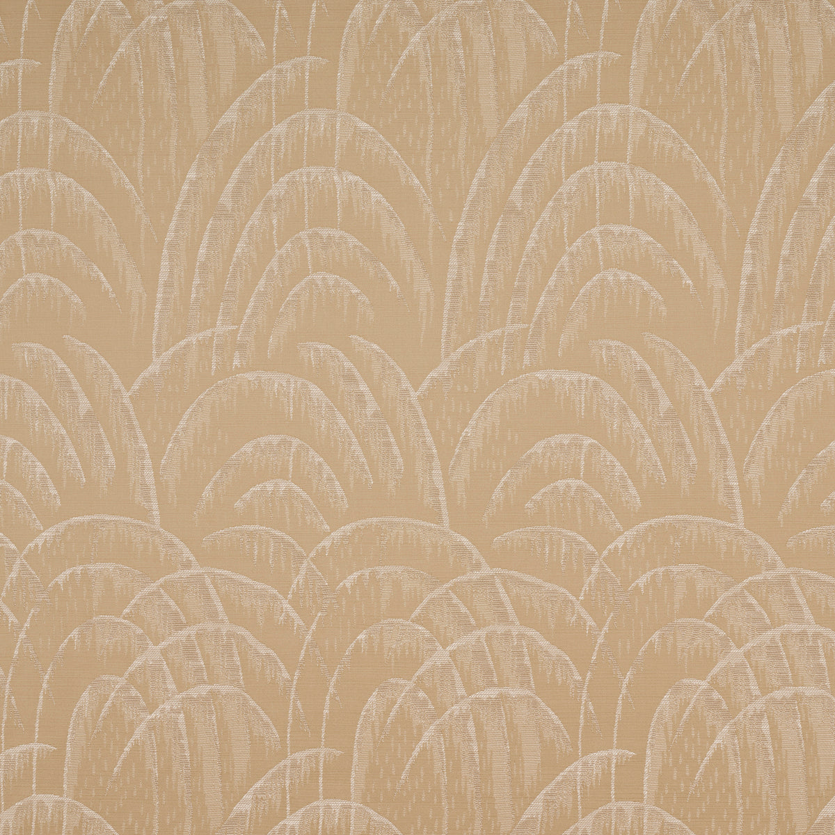 Schumacher Voussoir Moderne Sand Fabric 83162