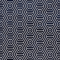Schumacher Bees Knees Cut Velvet Navy Fabric 83211