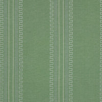 Schumacher Greco Stripe Green Fabric 83232