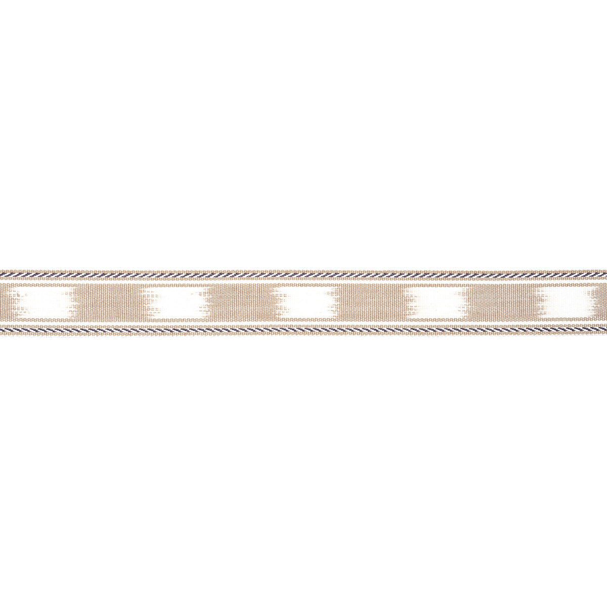 Schumacher Banyan Tape Narrow Sand Trim Sample 83243