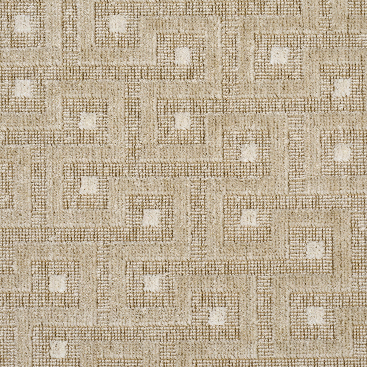 Schumacher Lalano Linen Velvet Natural Fabric 83290