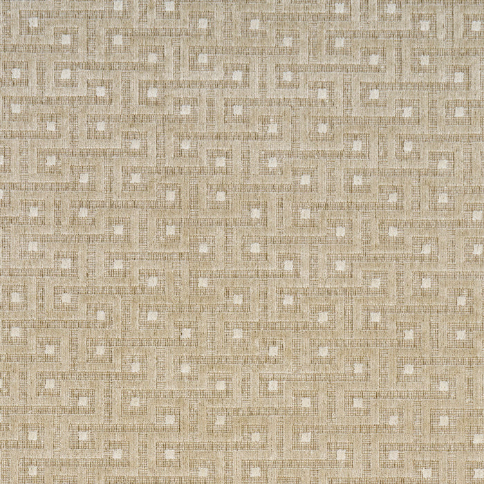 Schumacher Lalano Linen Velvet Natural Fabric Sample 83290