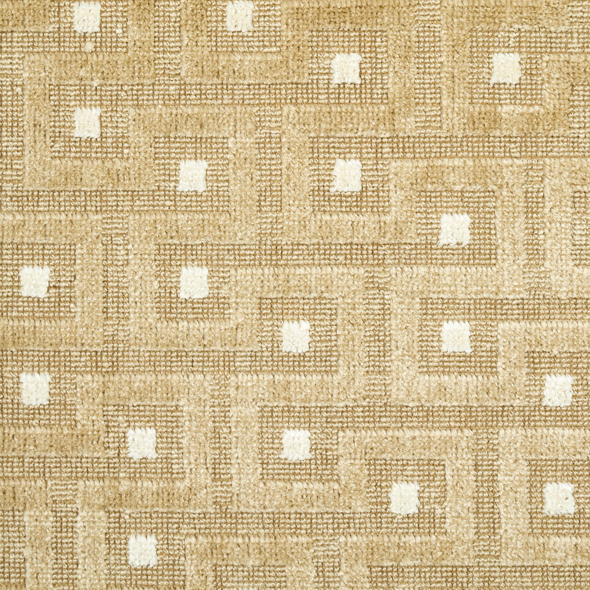 Schumacher Lalano Linen Velvet Gold Patina Fabric 83291