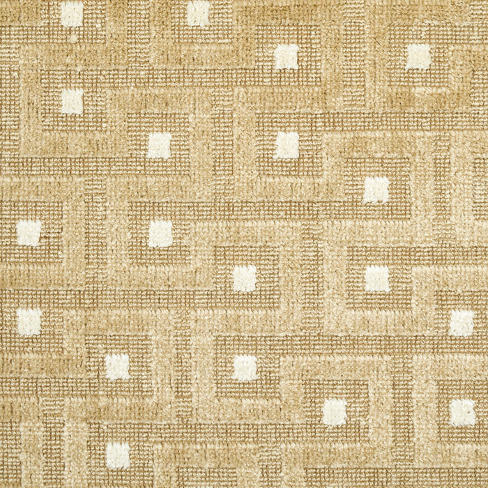Schumacher Lalano Linen Velvet Gold Patina Fabric 83291