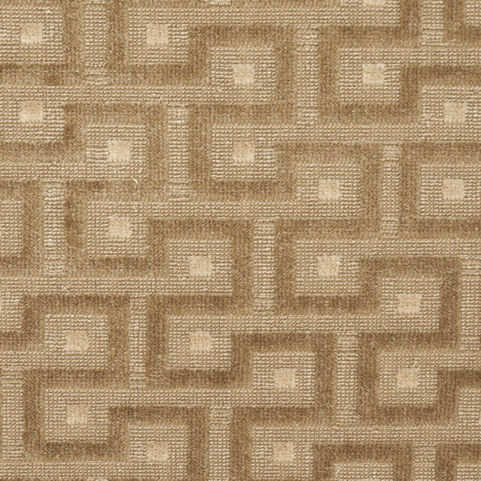 Schumacher Lalano Linen Velvet Bronze Fabric 83292