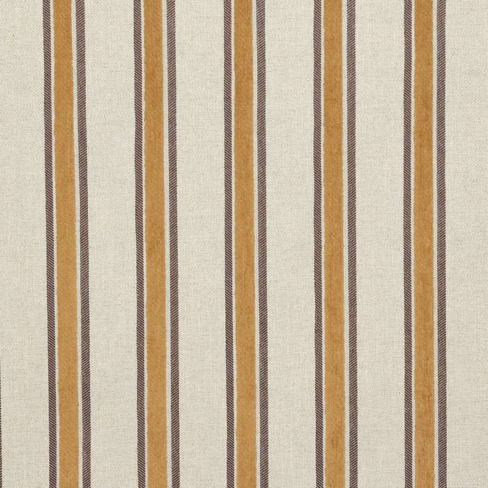 Pindler Cardiff Stripe Camel Fabric 8329