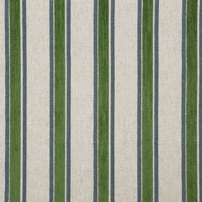 Pindler Cardiff Stripe Fern Fabric 8329