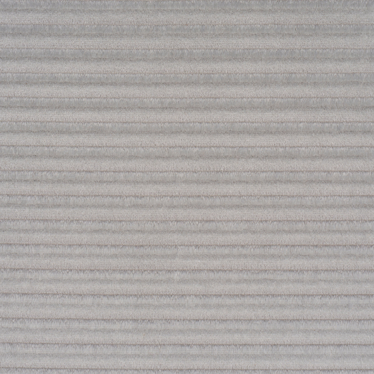 Schumacher Petite Channeled Velvet Otter Grey Fabric 83302