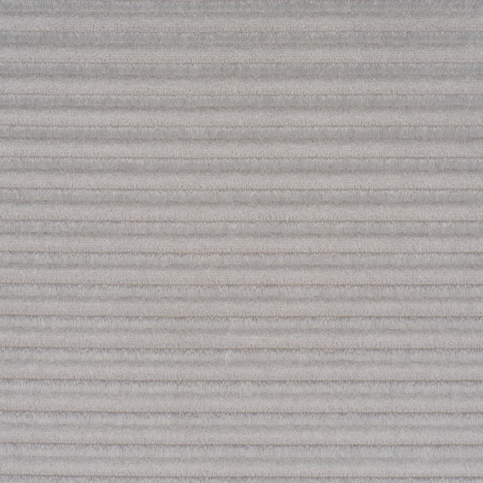 Schumacher Petite Channeled Velvet Otter Grey Fabric 83302