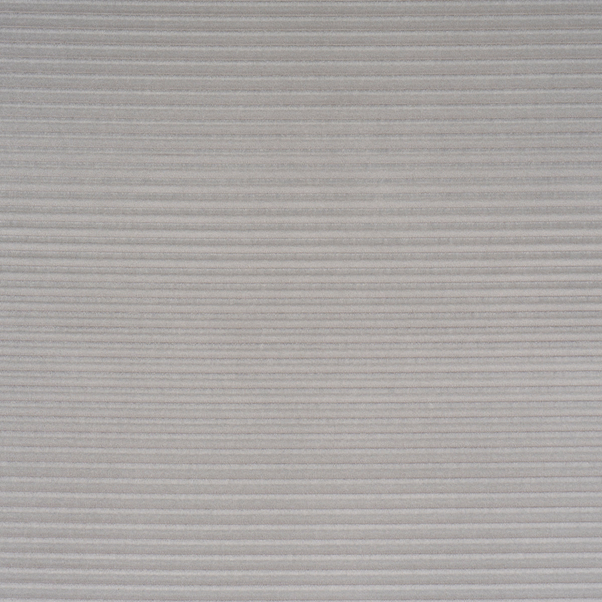 Schumacher Petite Channeled Velvet Otter Grey Fabric 83302