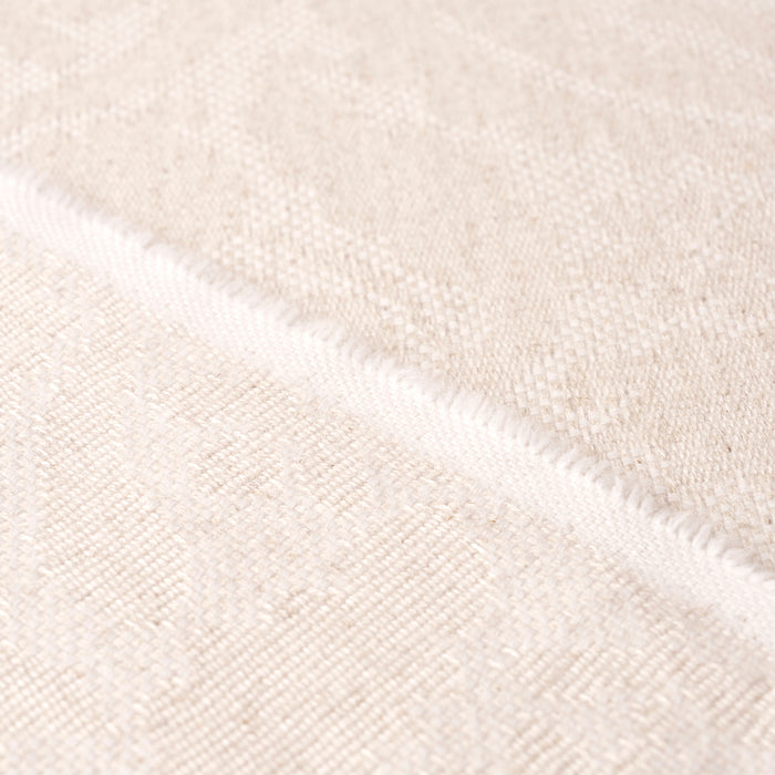 Schumacher Flora Cashmere Damask Natural Fabric 83320