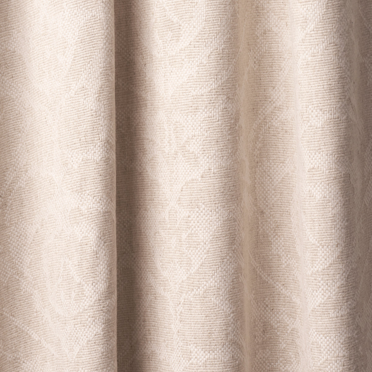 Schumacher Flora Cashmere Damask Natural Fabric 83320