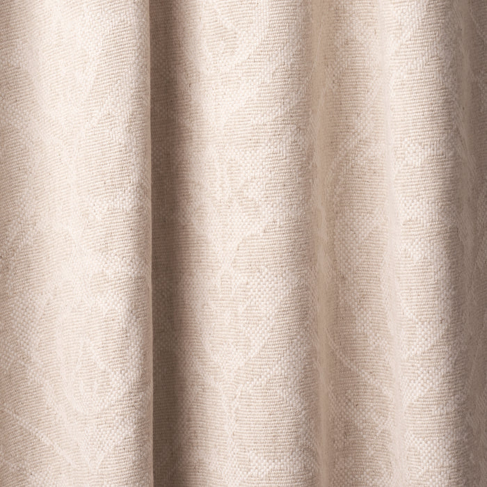 Schumacher Flora Cashmere Damask Natural Fabric 83320