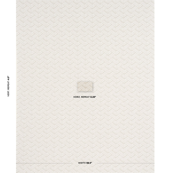 Schumacher Minna Heavyweight Linen Ivory Fabric 83330