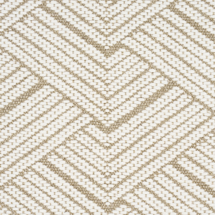 Schumacher Minna Heavyweight Linen Ivory Fabric Sample 83330