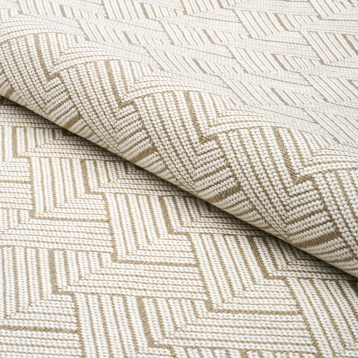 Schumacher Minna Heavyweight Linen Ivory Fabric 83330