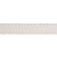 Schumacher Frances Silk Gimp Grey Trim 83361