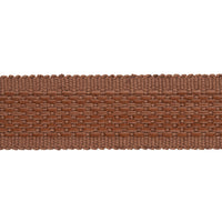 Schumacher Cardiff Tape Medium Brown Trim 83392