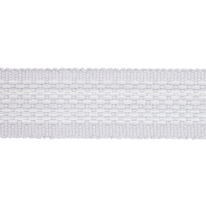 Schumacher Cardiff Tape Medium Grey Trim Sample 83394