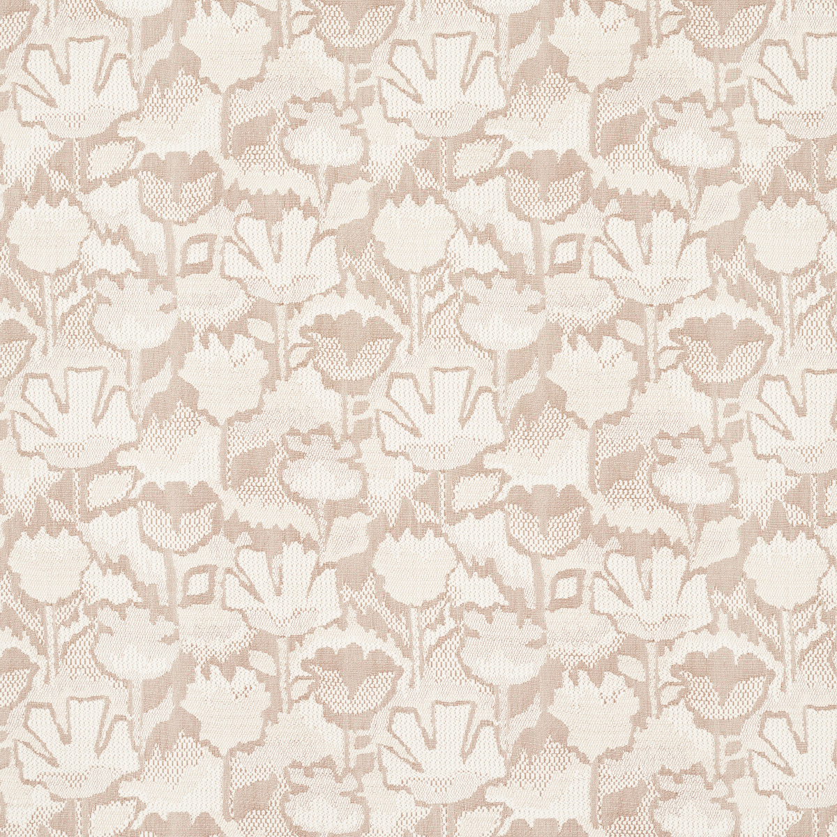 Schumacher Wild Flower Barley Fabric Sample 83450