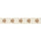 Schumacher Hubert's Bees Tape Ivory & Gold Trim 83532