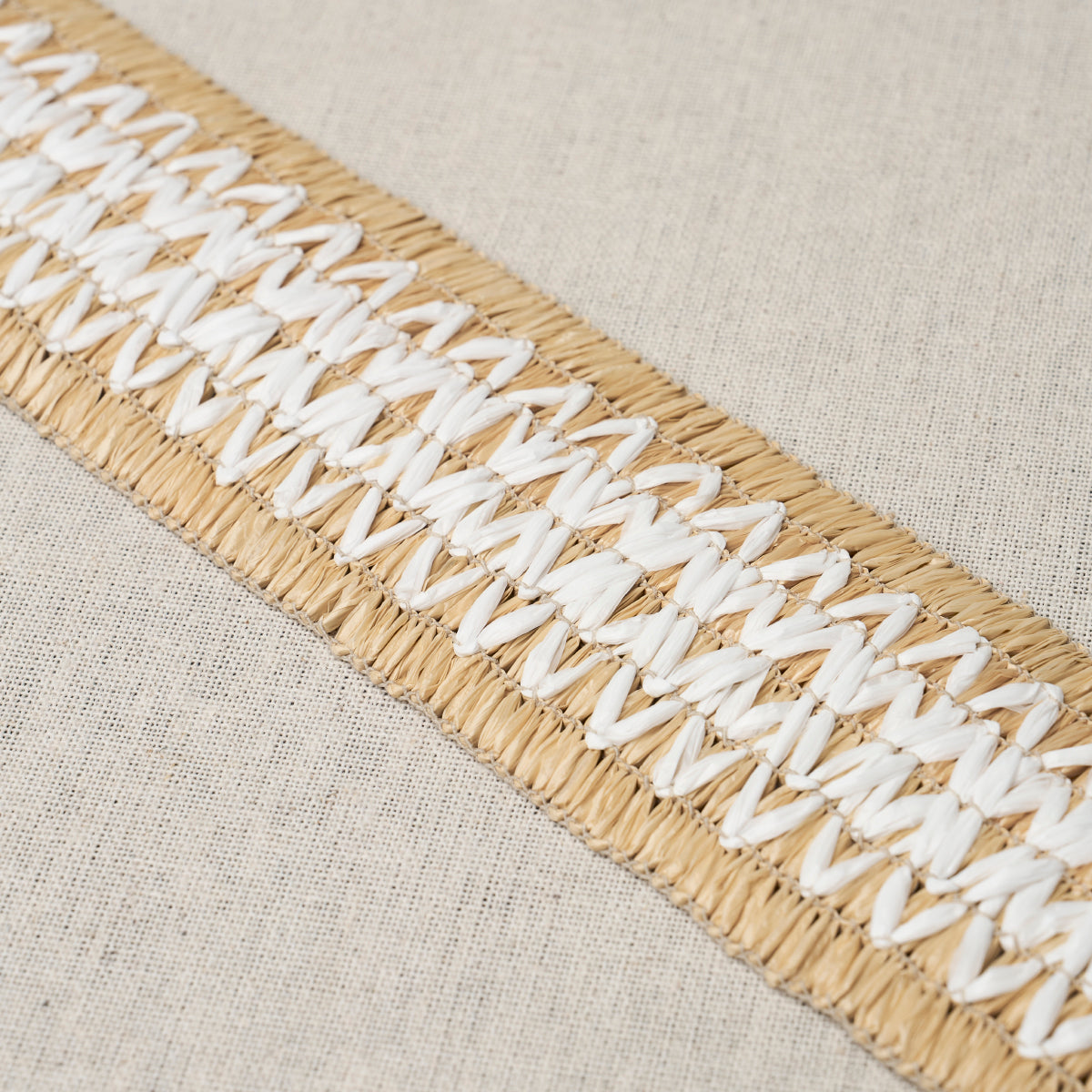 Schumacher Raphiinae Tape Natural Trim 83550