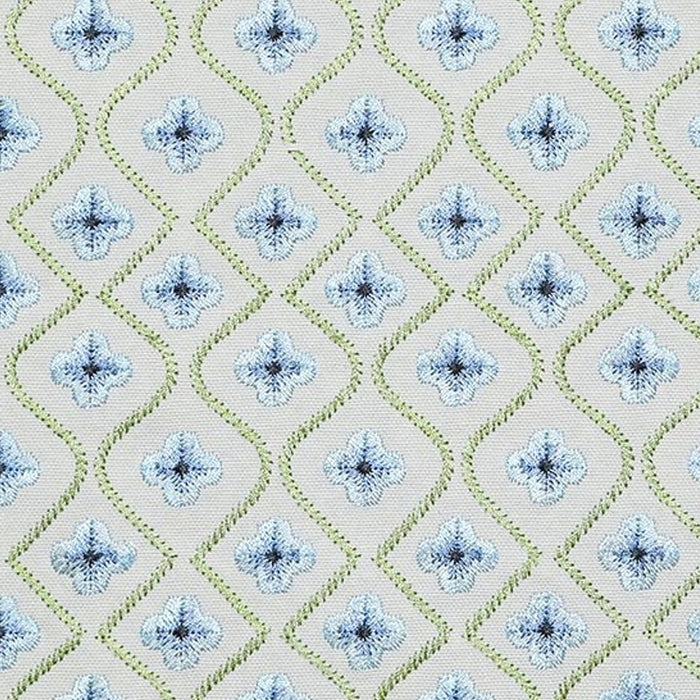 Pindler Deborah Bluebell Fabric 8358
