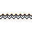 Schumacher Sparren Embroidered Tape Black Trim 83610