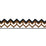 Schumacher Sparren Embroidered Tape Brown Trim 83611