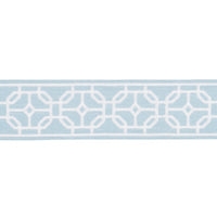Schumacher Gazebo Trellis Tape Sky Trim 83650
