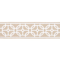 Schumacher Gazebo Trellis Tape Natural Trim 83653