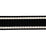 Schumacher Sullivan Tape Narrow Indoor/Outdoor Black Trim 83674