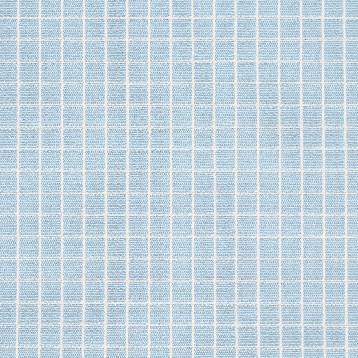 Schumacher Georgie Reversible Check China Blue Fabric 83690