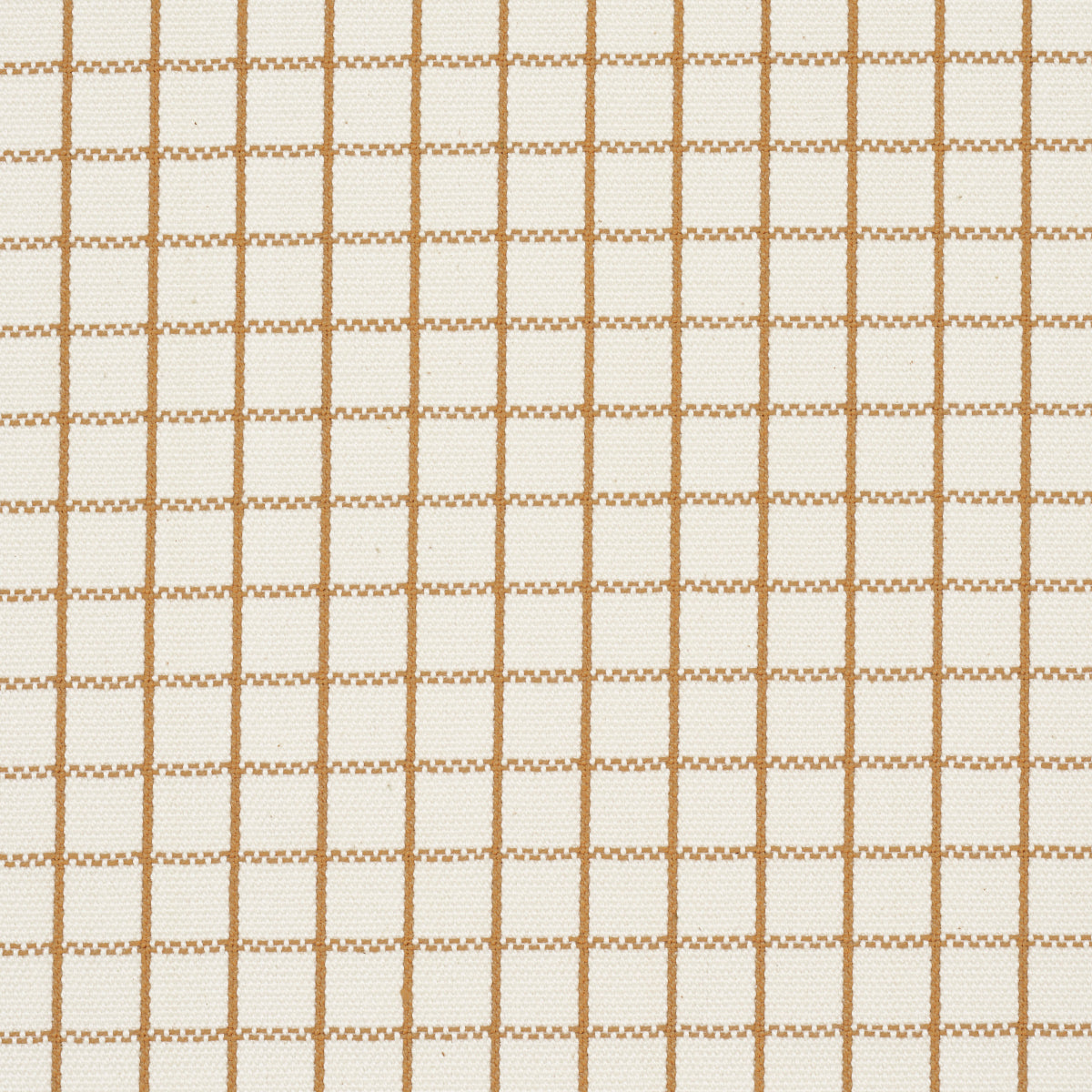 Schumacher Georgie Reversible Check Neutral Fabric 83692