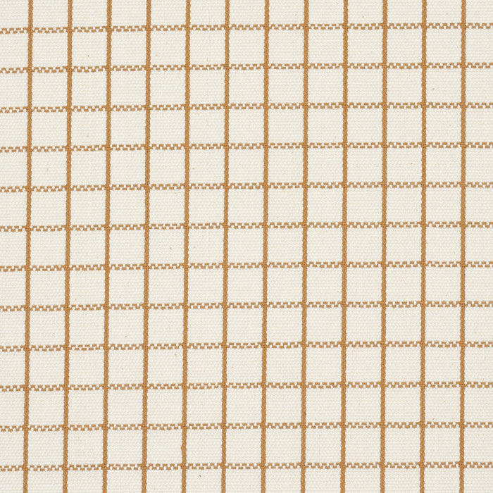 Schumacher Georgie Reversible Check Neutral Fabric 83692