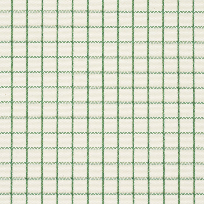Schumacher Georgie Reversible Check Emerald Fabric 83693