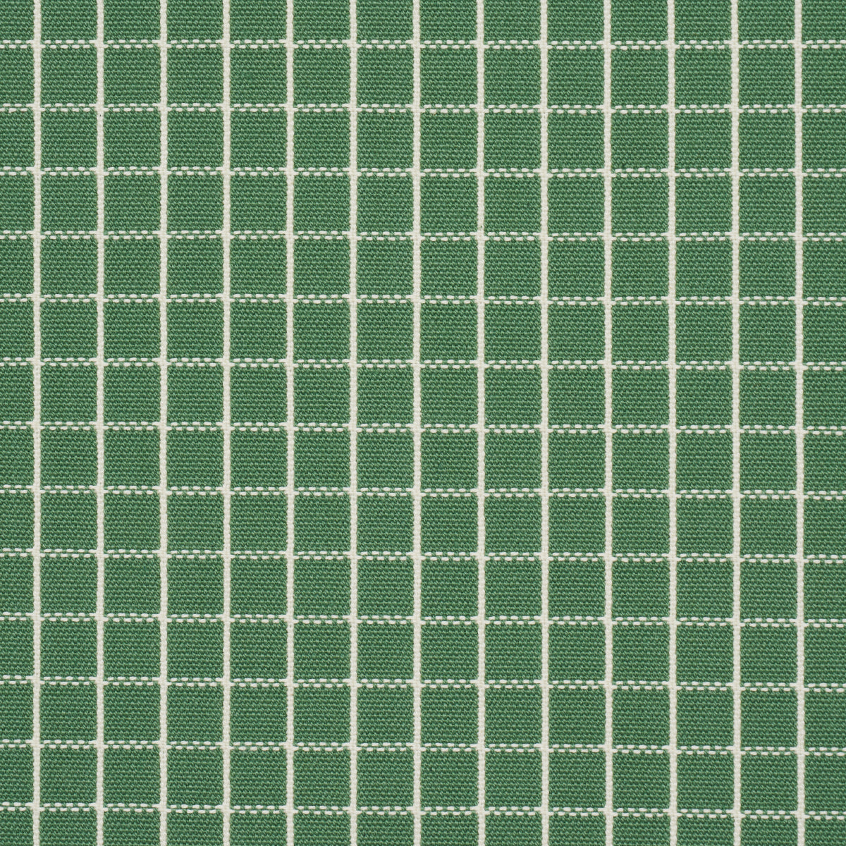 Schumacher Georgie Reversible Check Emerald Fabric 83693