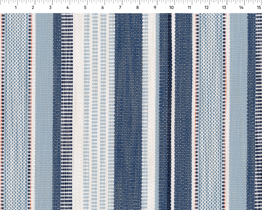 Perennials Left Bank Stripe Provence Fabric 837-739