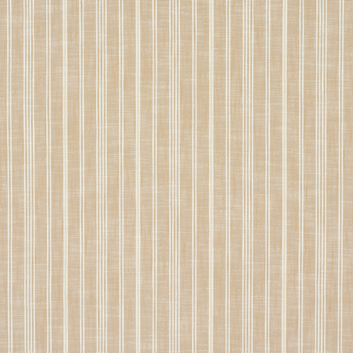 Schumacher Lucy Stripe Neutral Fabric Sample 83711