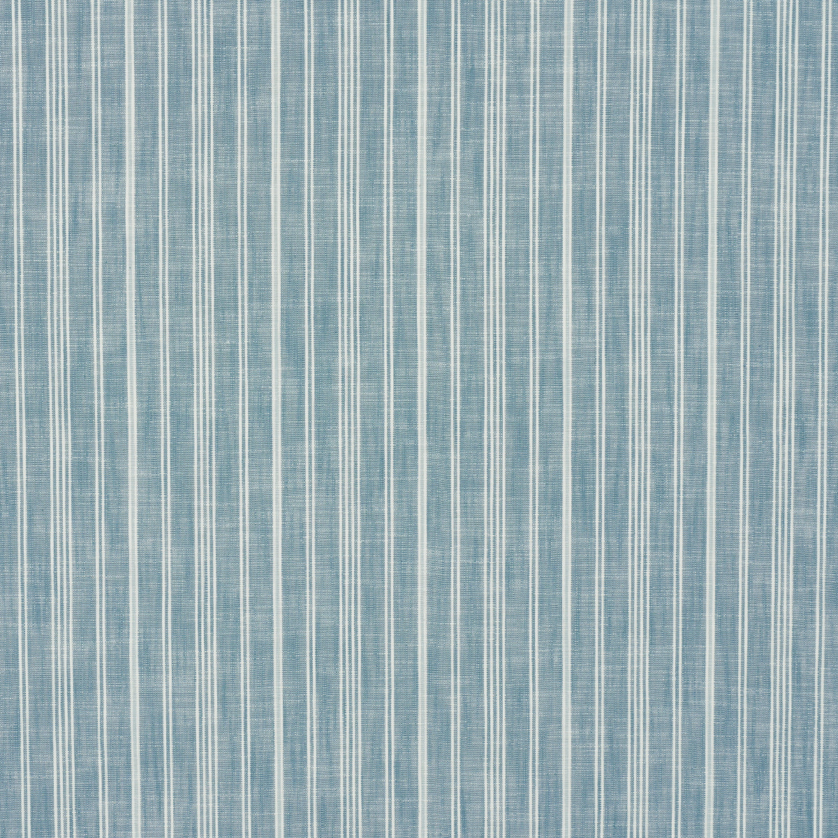 Schumacher Lucy Stripe Indigo Fabric Sample 83713