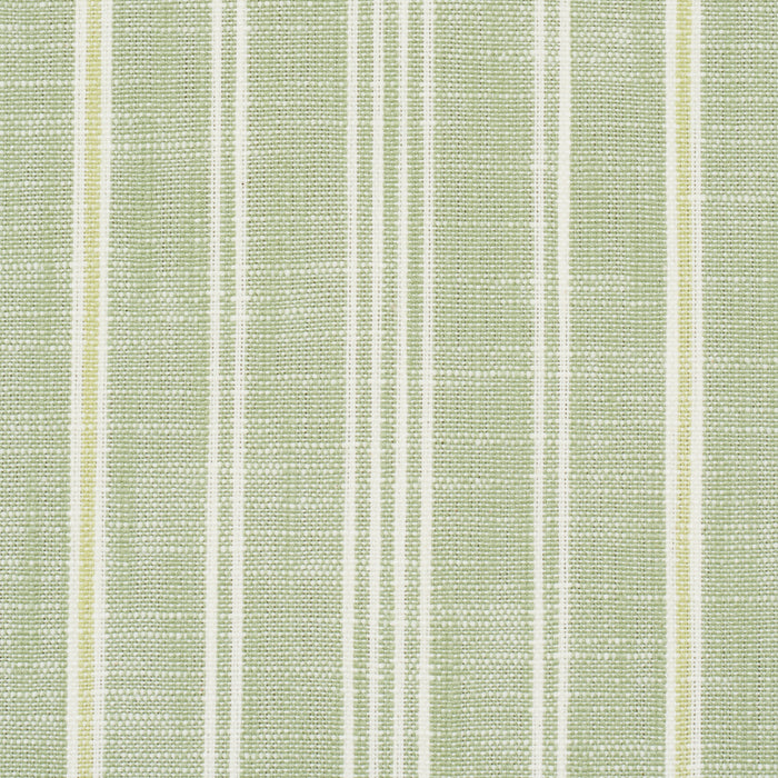 Schumacher Lucy Stripe Leaf Green Fabric 83714