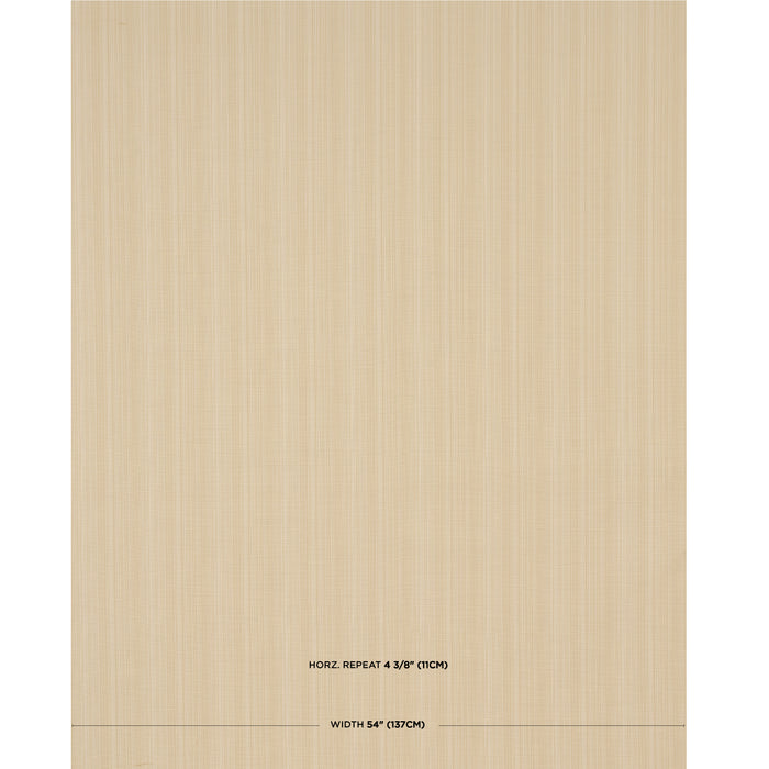 Schumacher Gracie Solid Strie Neutral Fabric 83722