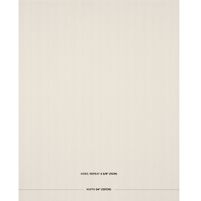Schumacher Gracie Solid Strie Cream Fabric 83723
