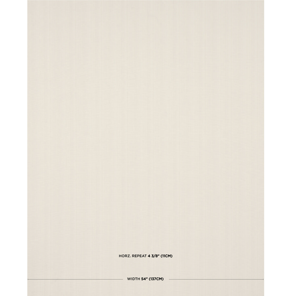 Schumacher Gracie Solid Strie Cream Fabric Sample 83723