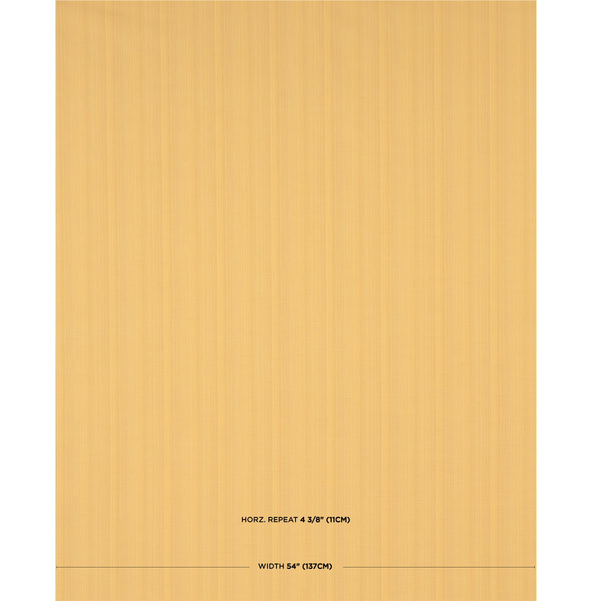 Schumacher Gracie Solid Strie Yellow Fabric Sample 83725