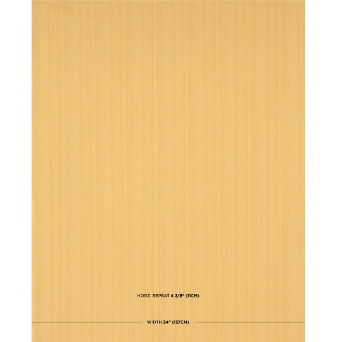 Schumacher Gracie Solid Strie Yellow Fabric 83725