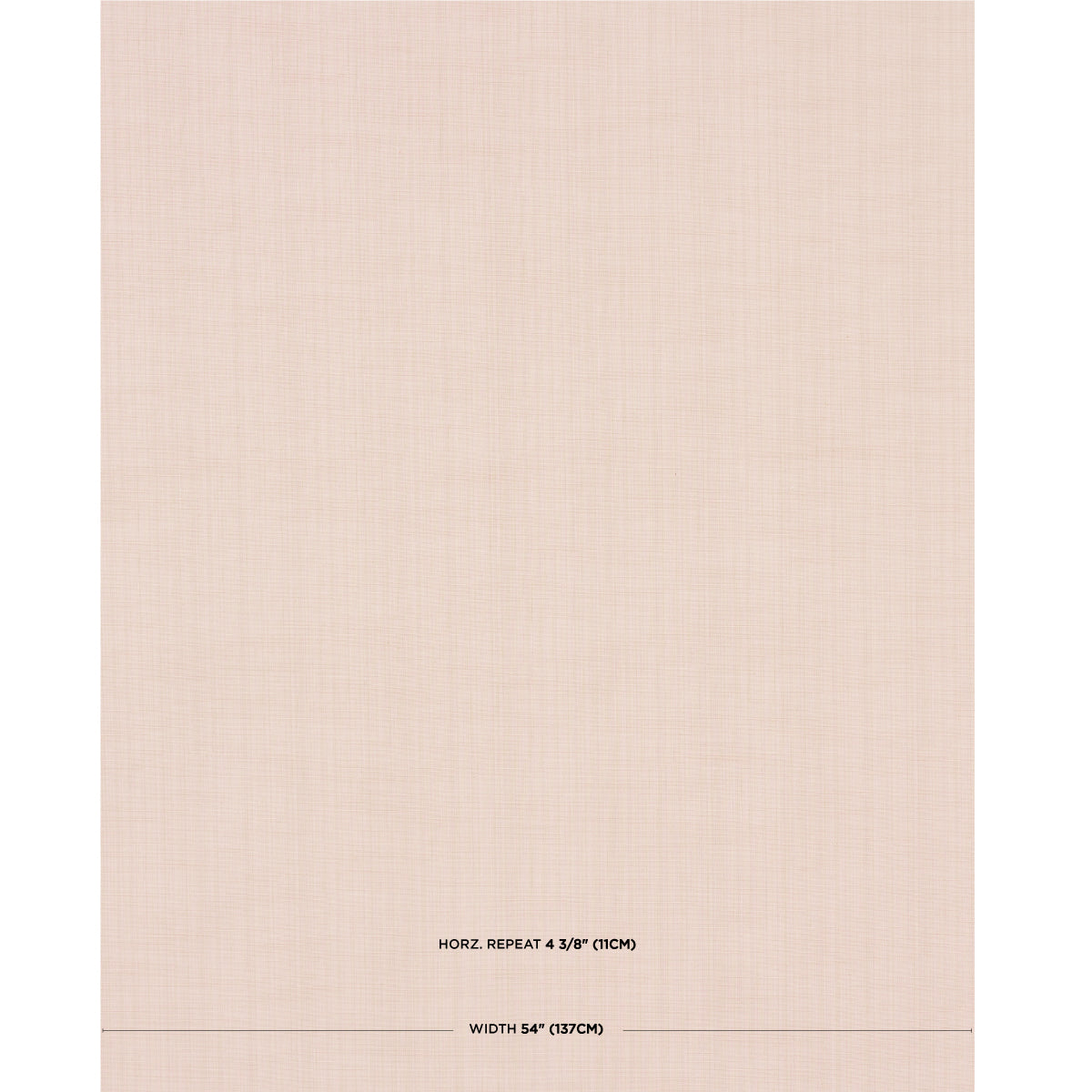Schumacher Gracie Solid Strie Blush Fabric Sample 83726